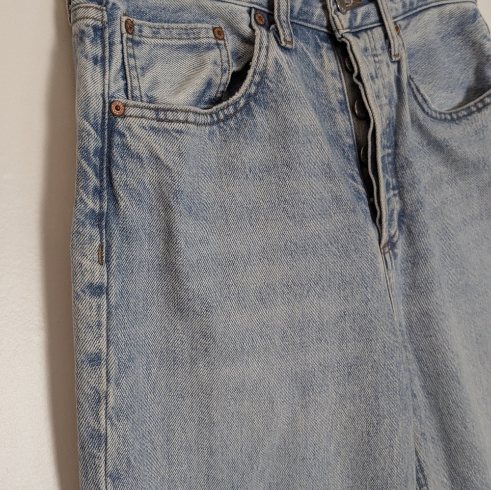 Aritzia Denim Forum The Joni High Rise Loose Size 27 - Picture 8 of 8